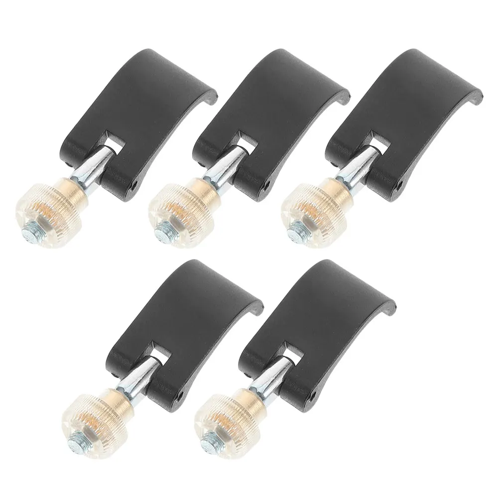 

5 Pcs Trekking Pole Nut Accessories External Lock for Poles Climbing Handle Clip Sticks Nylon Hiking Travel Agility Buckles