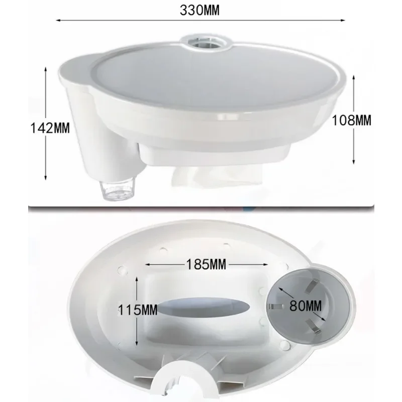 Kotak tisu kursi gigi 3 in 1, Penyimpanan cangkir pemegang Scaler Tray Floating menempatkan rak dokter gigi bagian Oral aksesoris klinik