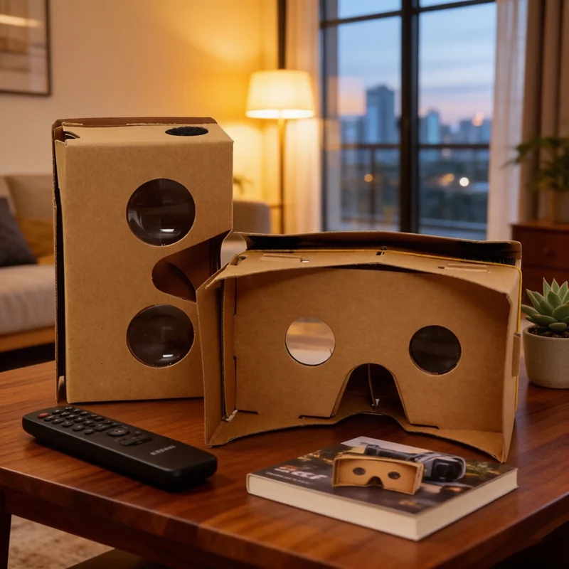 2026 New Google Cardboard 3D Glasses Virtual Reality Headset Portable For Android Smartphone Mobile Phone Video Game Viewing