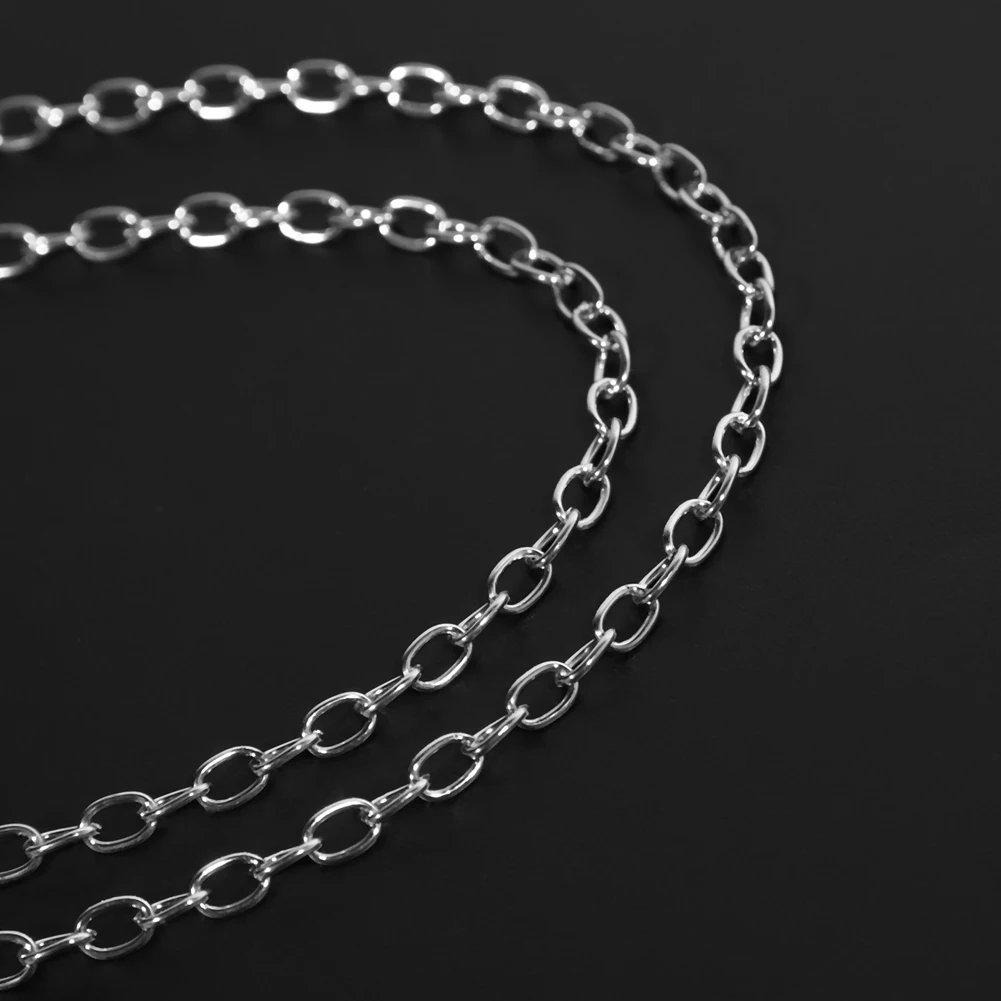 صديقة للبيئة-1 قطعة 1:10 RC الزاحف اكسسوارات سحب سلسلة و 1 قطعة 1/10 RC سيارة الزاحف الصلب حبل للسحب مع السنانير #1