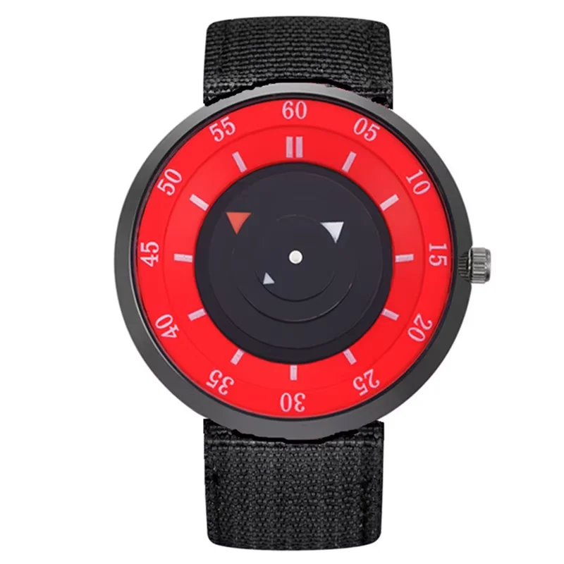 Reloj Hombre Original Brand Boys Watches Men Students Fasshion Nylon Band Design Watch Black Relogio Masculino Montre Homme 2026