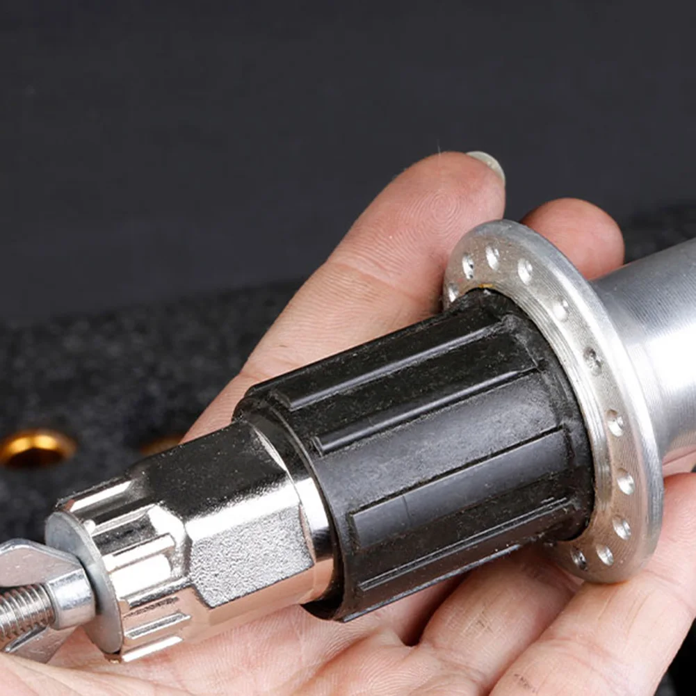 

A29Z-BIKERSAY Road Bicycle QR Quick /Thru Axle Hub Bearing Installation Removal Set Bottom Bracket DT Ratchet Cassette Freehub T