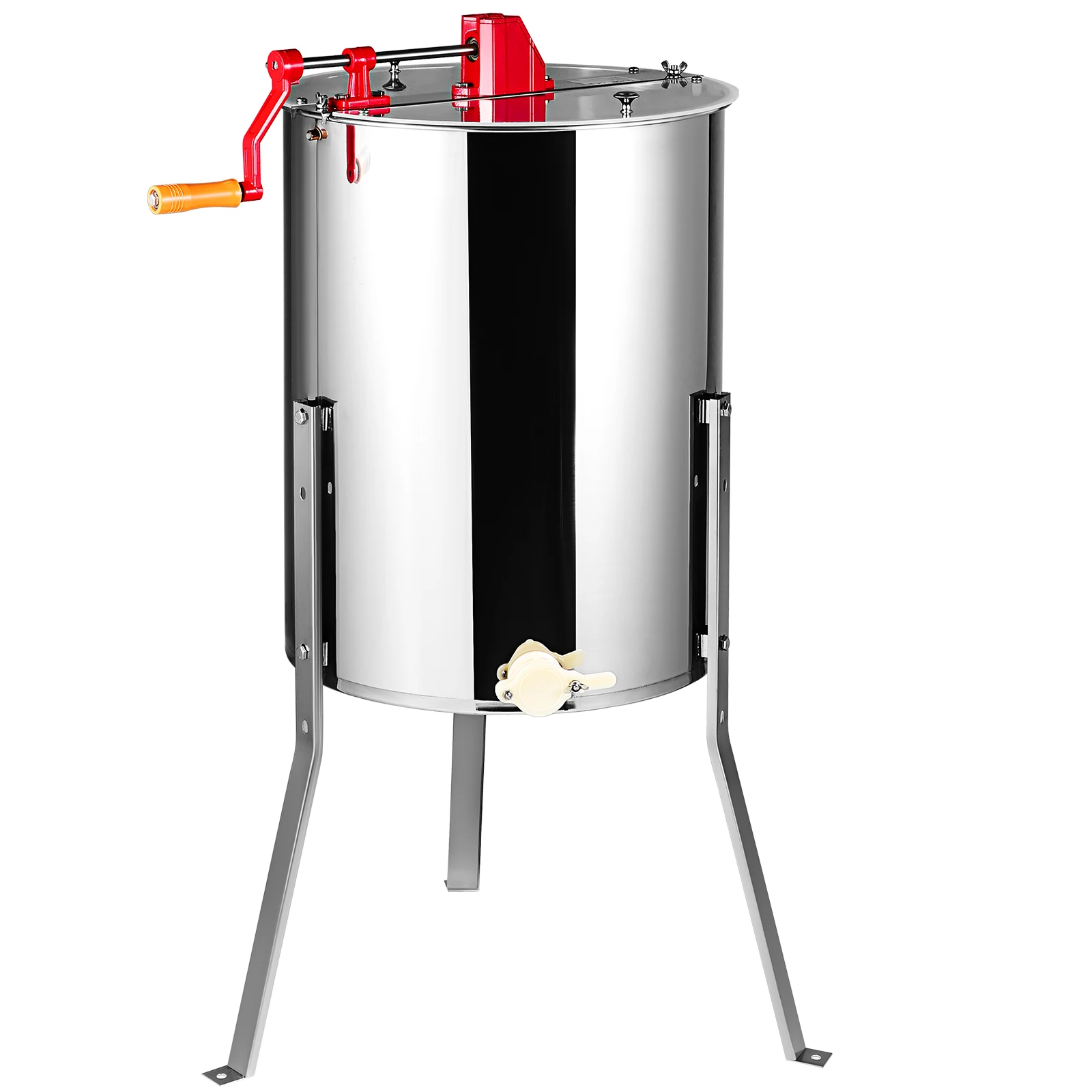 SucceBuy Honey Extractor 4/8 2/4 Frame Electric Stainless Steel Honeycomb Spinner Crank Honey Centrifuge Beekeeping Equipment