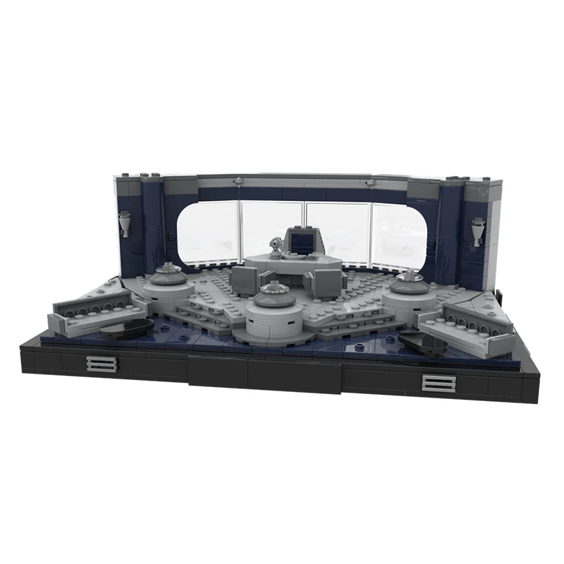 

612PCS MOC-239782 NEW Senate Arrest Recolor Space Wars Movie scene Model Building Blocks Bricks Adult Kids Toy Creative Gift