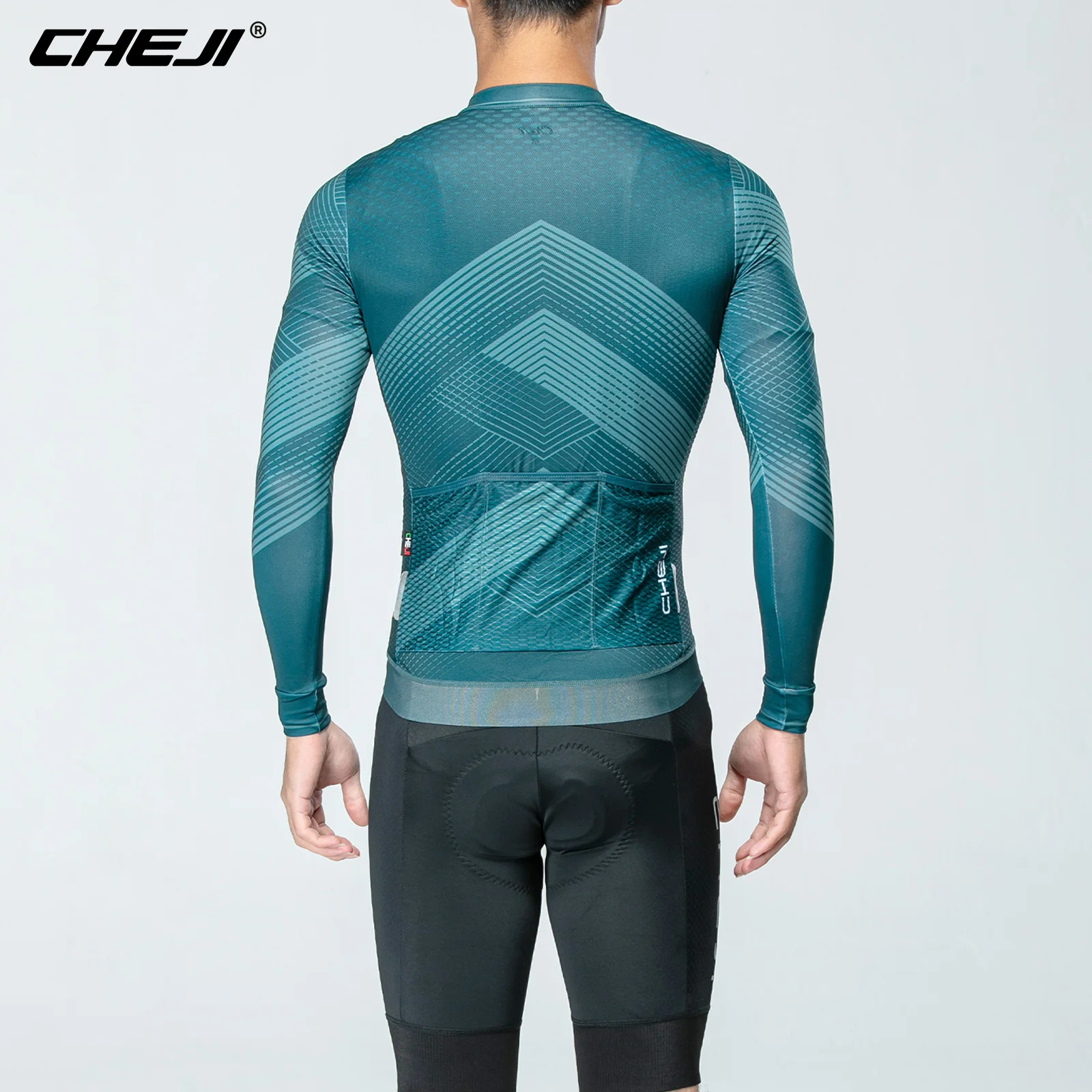 Cheji bicicleta ciclismo camisas mangas compridas jaquetas para homens e mulheres cortavientos roupas esportivas bicicleta quente à prova de vento à prova dwindproof água