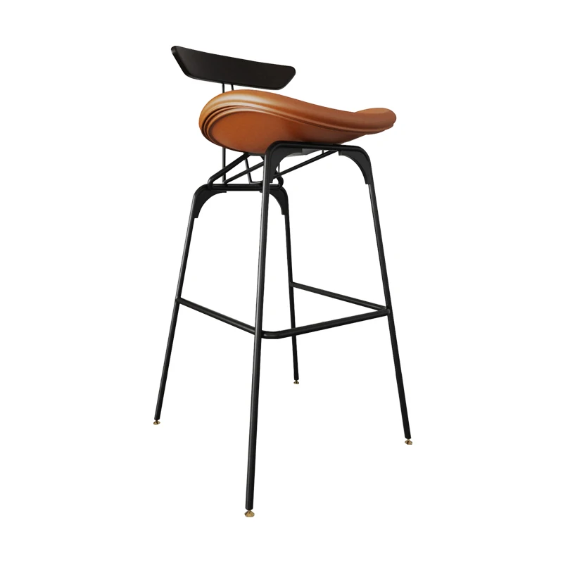 Nordic ไม้เก้าอี้บาร์โมเดิร์นผิดปกติเคาน์เตอร์ Designer เก้าอี้สร้างสรรค์สบาย Bancos De Bar ที่ไม่ซ้ํากันเฟอร์นิเจอร์