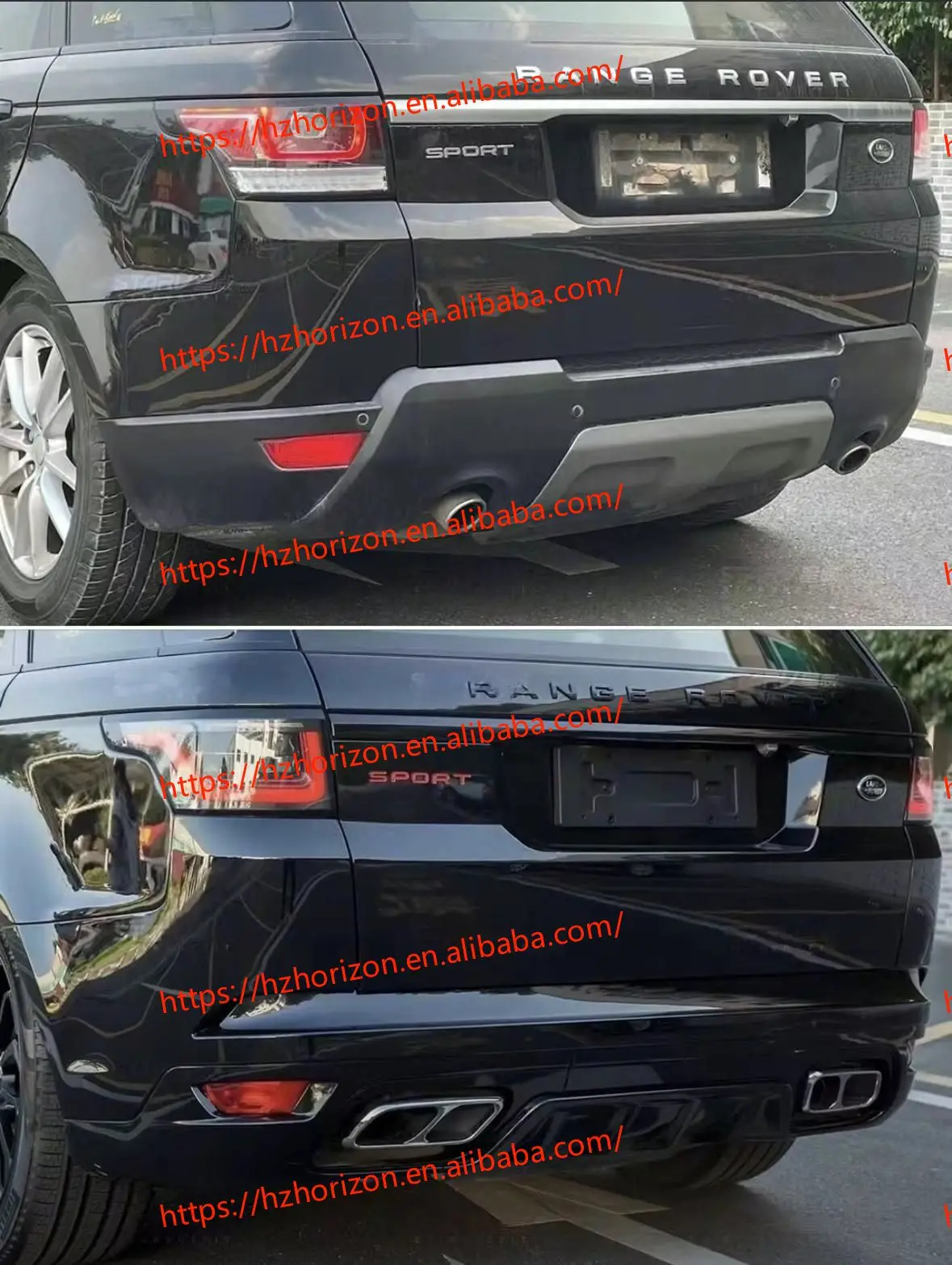 Harga pabrik grosir bodykit L494 Svr Oem 2013 update 2022 Range Rover Sport diperbarui New Range Rover Body Kit