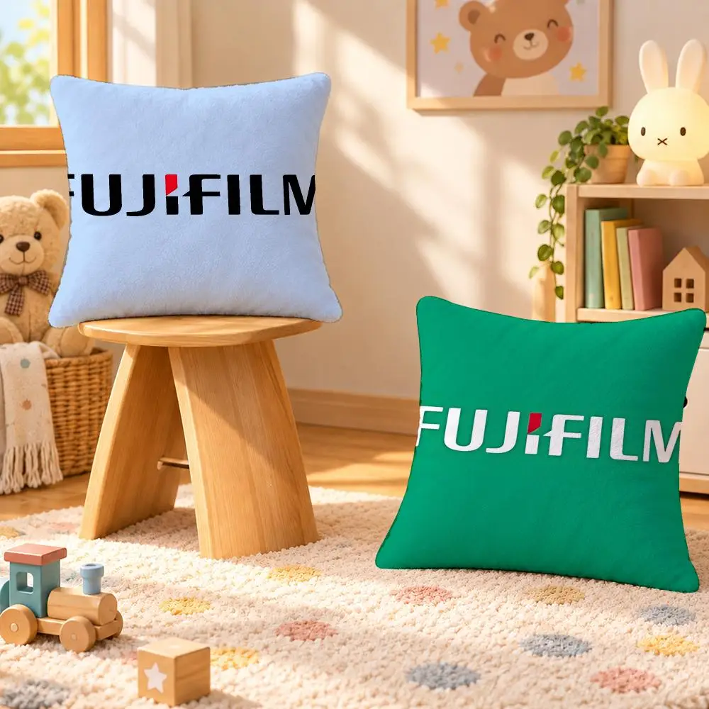 Brand Fujifilm Camera Photography Cushion Cover Personalized Decorative Living Room Home Sofa Bedroom Office Car Decor
