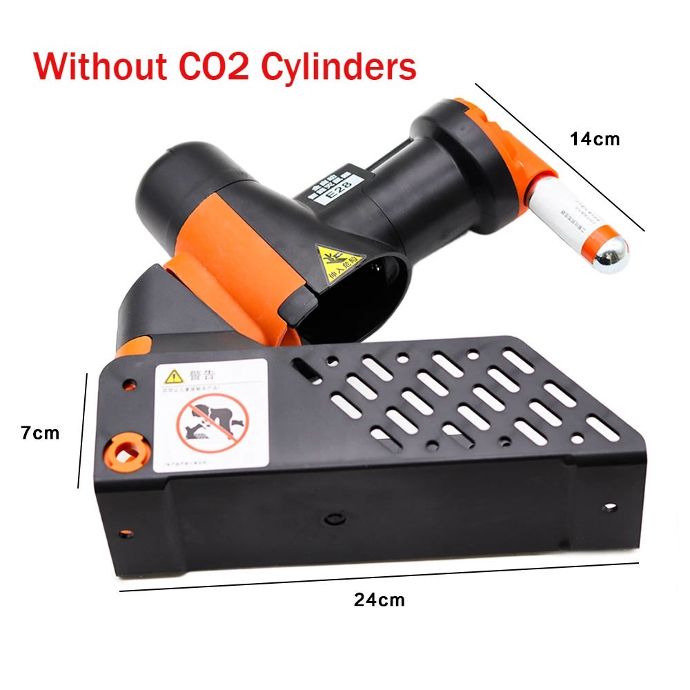 A24 CO2 Non-Toxic Rat and Mouse Trap Kit Newest Portable Easy Multi-catch Trap Machine Auto Reset Rodent Killing Machine