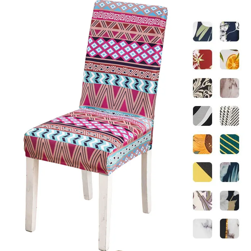 stretch chair slipcover  for dining room elastic material chair cover  for office chair banquet chair armchair protector