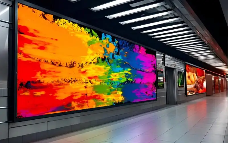 Outdoor Custom Waterproof LED Roll-up Display ScreenFull Color P1.86 Signage Panel Displays Interior Stage  Wall  Scre