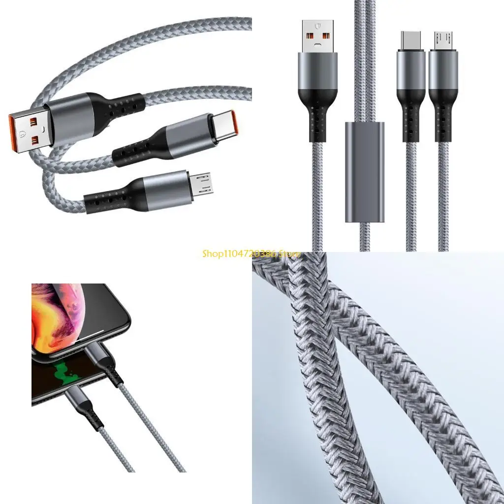 

K0EA 60/150/200 см, 66 Вт, кабель для быстрой зарядки, универсальный зарядный кабель для передачи данных, USB A to Type-C и для