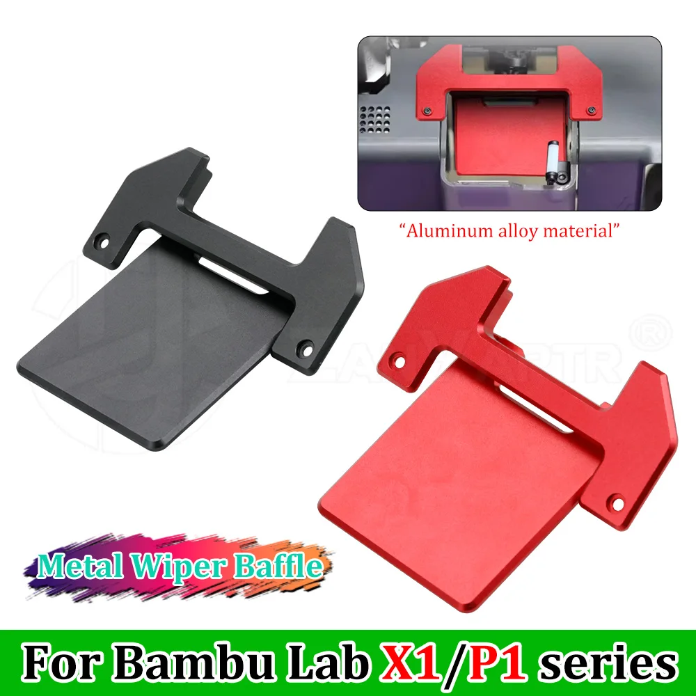Ulepszona wersja metalowej płytki czyszczącej do drukarki 3D Bambu Lab X1/X1C/P1P/P1S – części zamienne do dyszy czyszczącej filament. — zdjęcie produktu 7