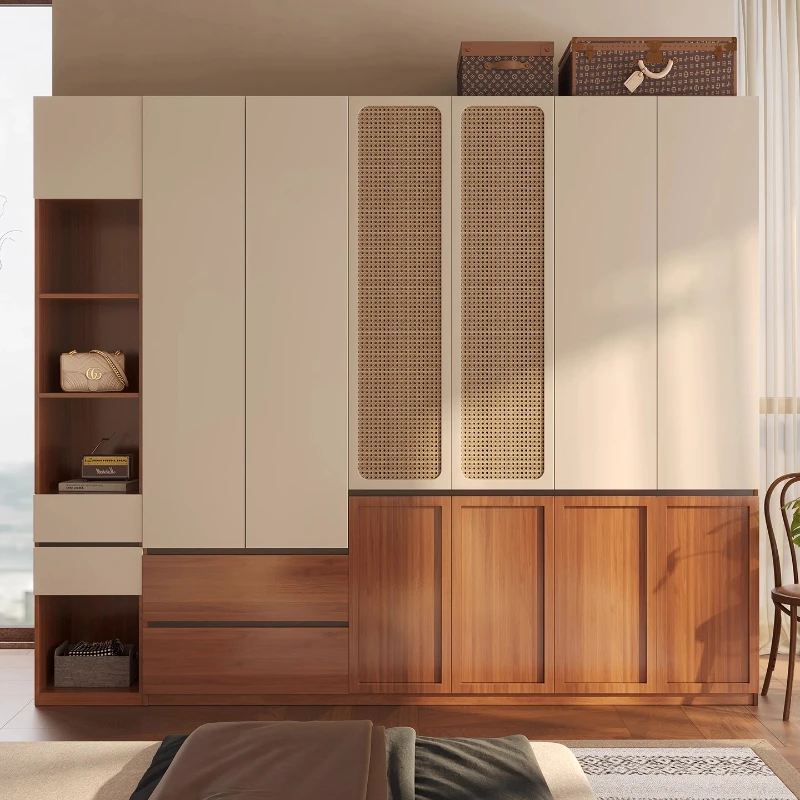 

Storage Clothes Wardrobe Drawer White Solid Wood Bedroom Wardrobe Organizer Heavy Duty Large Rangement Chambre Salon Furniture