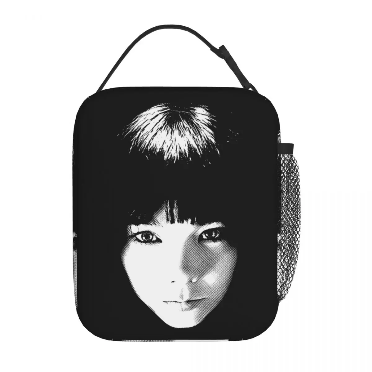 Bjork Face Head Gothic Thermal Insulated Lunch Bags for Picnic Portable Food Container Bags Cooler Thermal Lunch Boxes