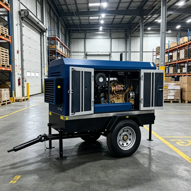 Customized High Pressure Piston Air Compressor 3000-5000 PSI For Fire Fighting Breathing Air Tank Fill