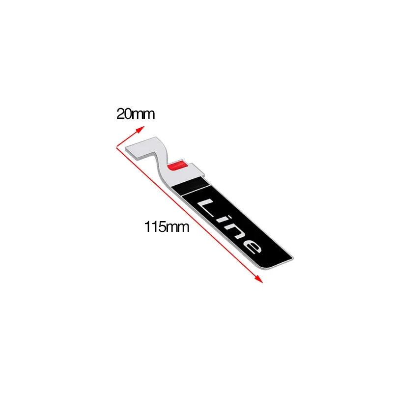 For Hyundai N LINE Fastback Tucson Veloster SONATA I20 I30 Accessories Car Front Grille Hood Rear Trunk Sticker Emblem Badge view 5