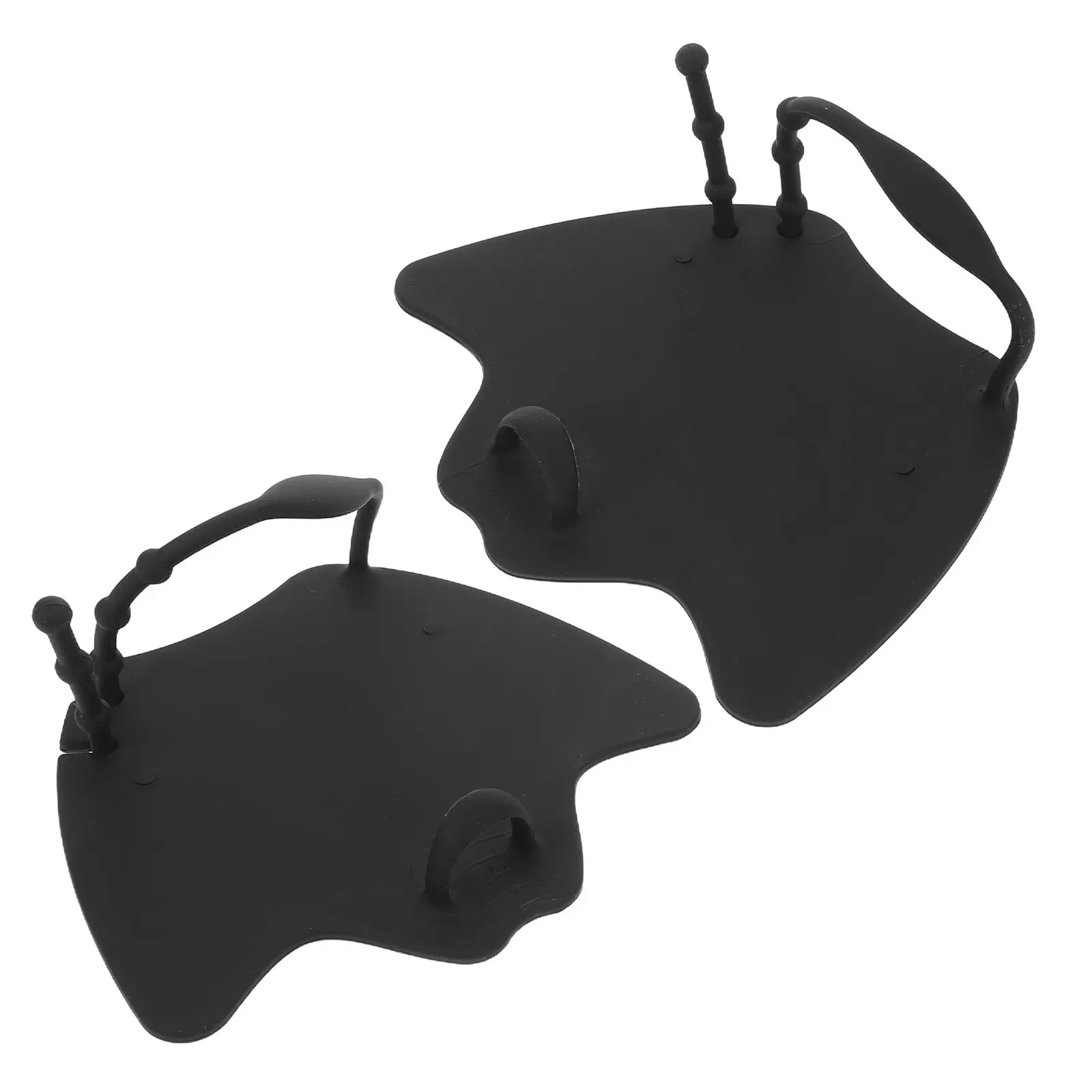 

1 пара силиконовых ласт для плавания с регулируемыми ремнями, удобные, для взрослых и детей, дизайн с полупальцевым захватом, повышенная устойчивость