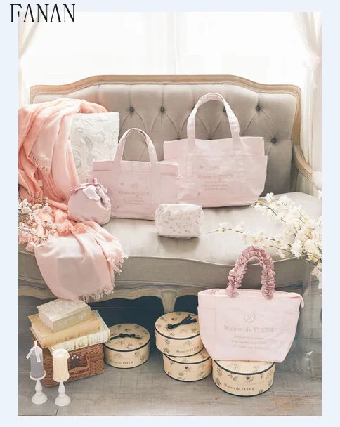 

Новая летняя сумка с ручкой сверху, сумки в японском стиле для женщин, жаккардовая ткань, кружевная портативная сумка-тоут с боковым отверстием, женские сумки