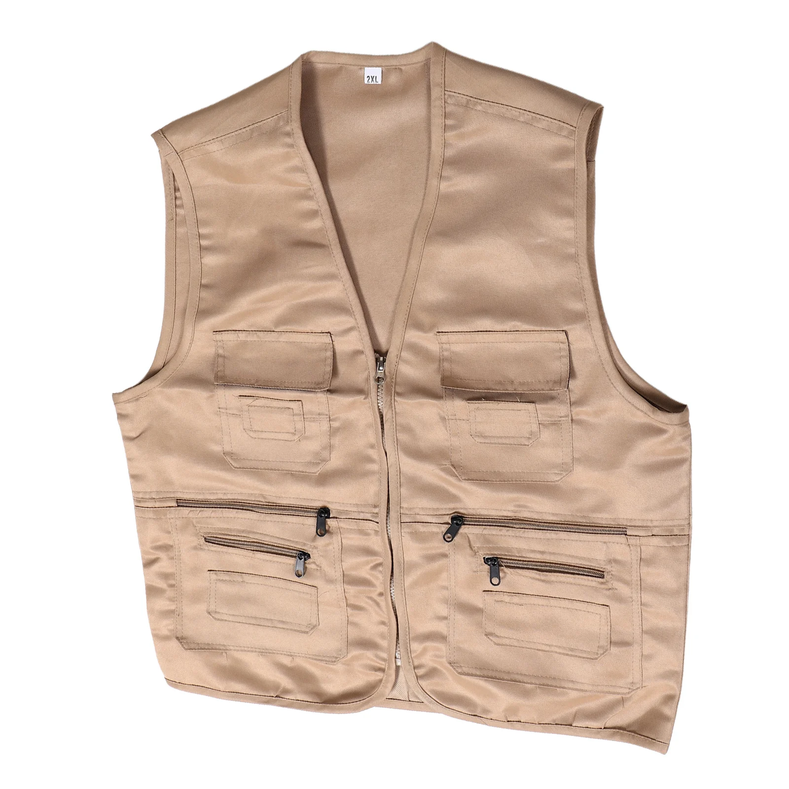 

Work Clothes Multifunctional Vest Travel Polyester Cotton Fishing Vests with Pockets