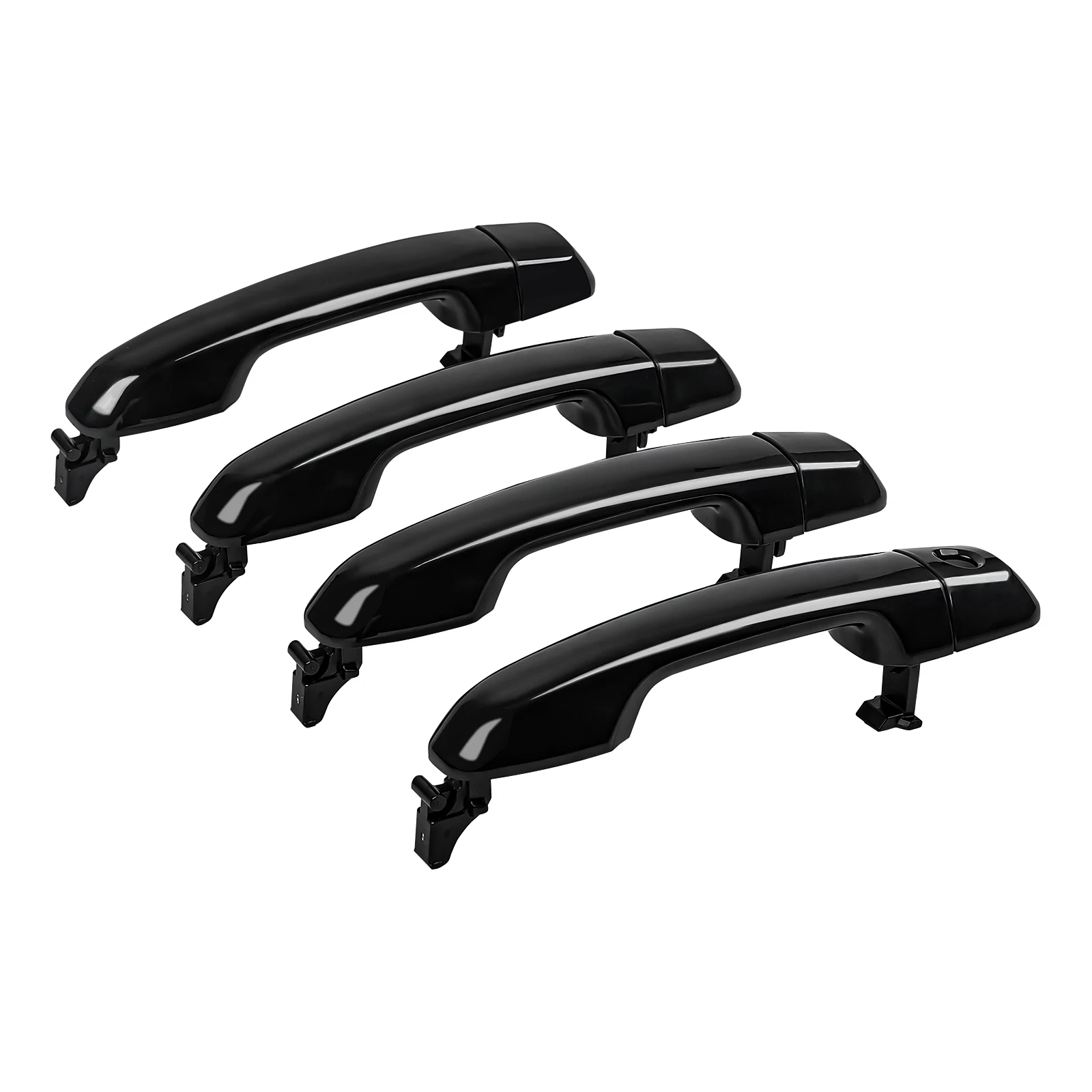 

Black Exterior Door Handles For Lexus GX460 Toyota 4Runner 2010-2020 Front Rear Driver Passenger Outside Handle Set 69217-60150