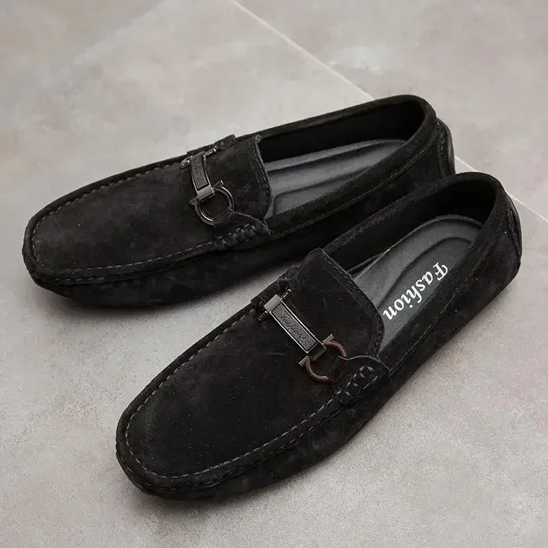 

Men's Shoes Shoes Summer New Moccasins Casual Leather Shoes Leather Breathable Soft Loafers