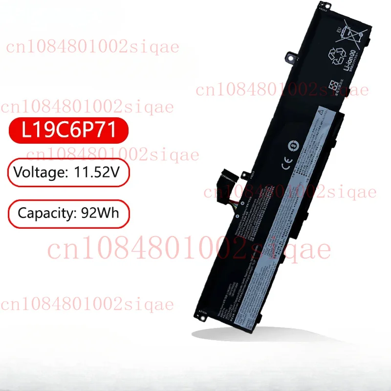 

L19C6P71 L19L6P71 Аккумулятор для ноутбука Lenovo ThinkPad P15 P17 T15G Gen1 20SN 20SQ 20ST 20SU 5B10W13958 W13959 SB10T83201 TP00124A