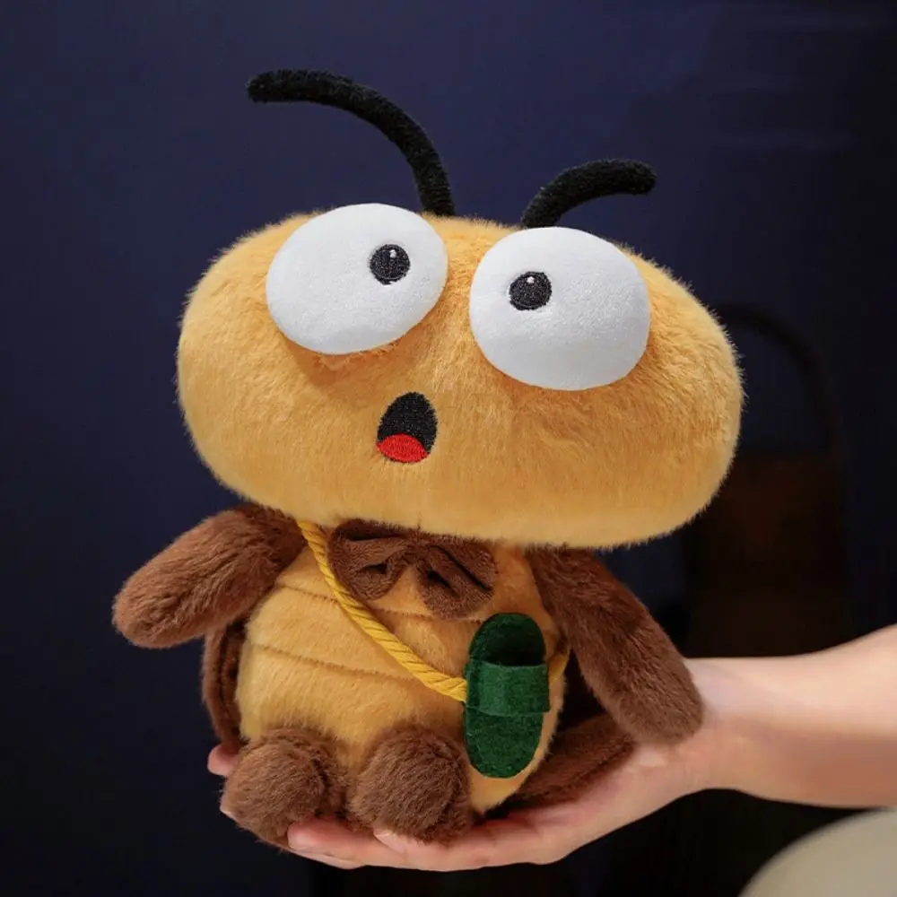 Acompanhia simulada barata macia e fofa animal de pelúcia 21 cm presente de aniversário de barata fofa