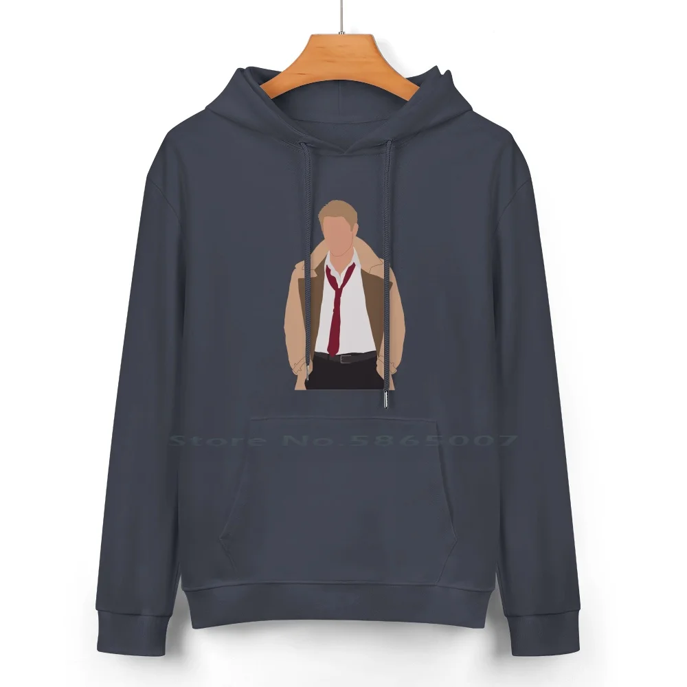 John Constantine Pure Cotton Hoodie Sweater 24 Colors John Constantine Legends Of Tomorrow Arrowverse Waverider Magic Superhero