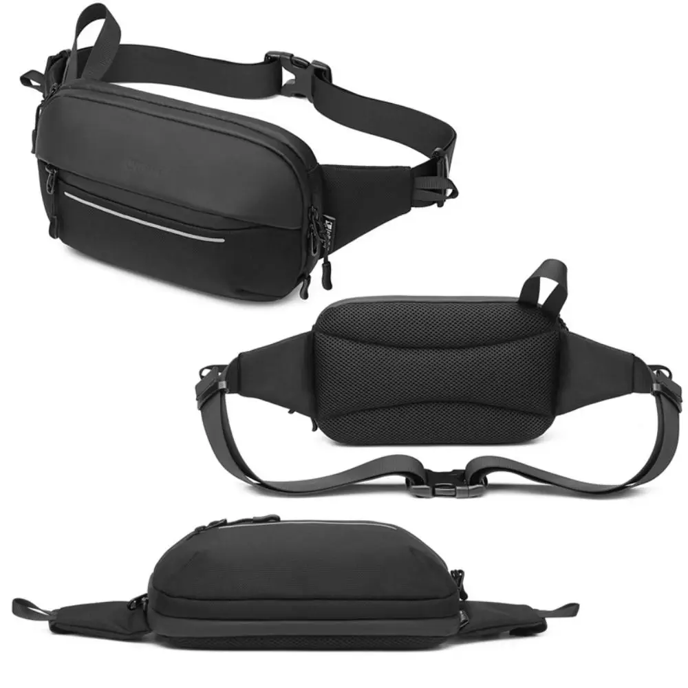 

Travel Bag Waterproof Shoulder Bag Multifunction Expandable Crossbody Sling Bag Fashionable Simple Design Chest Bag Sports