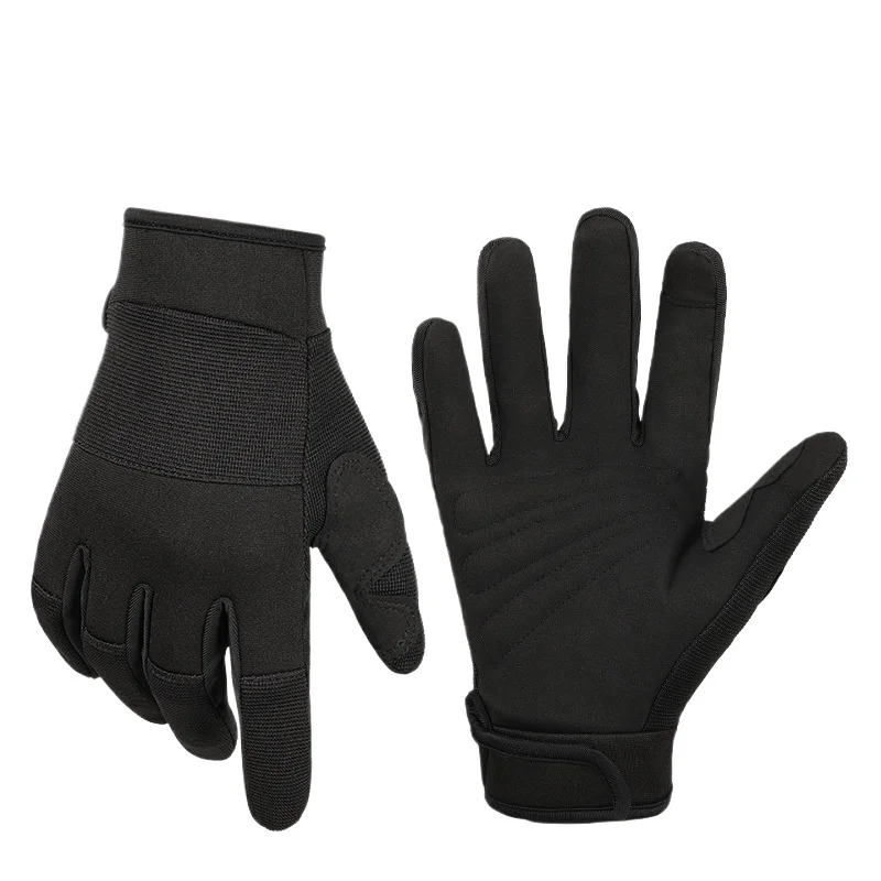 Touch Screen Microfiber Work Gloves Wear-resistant Non-slip Gardening Gloves Anti-piercing Mechanic Gloves