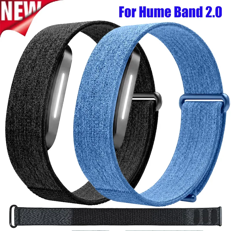 Band For Hume Band 2.0 Fitness Tracker Replacement Strap Stretchable Nylon Loop Sport For Hume Health Band 2.0 Bracelet Correa