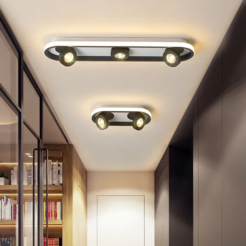 

Simple led aisle lights balcony lamp corridor ceiling lights modern creative cloakroom foyer home porch bedroom ceiling lamp
