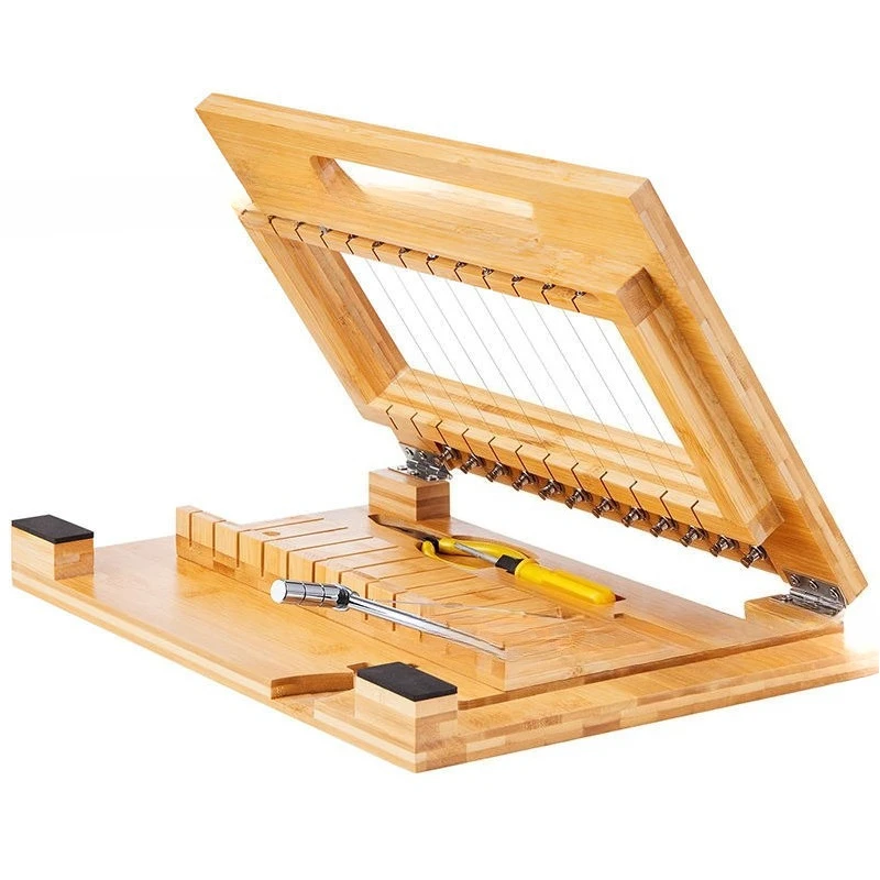 

Handmade soap slicer, bread toast cutter, home wood butter, fruit slicer