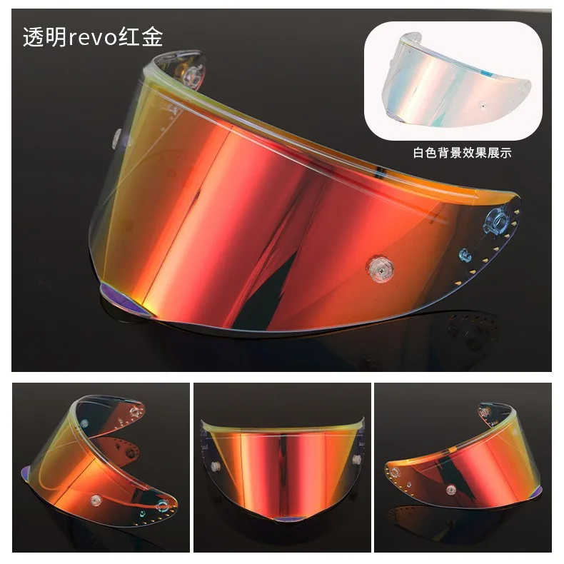 SOMAN Motorcycle Helmet Visors Lens Suitable for SM973 Model Helmet High-definition Windproof and Anti-glare Safety Accessories