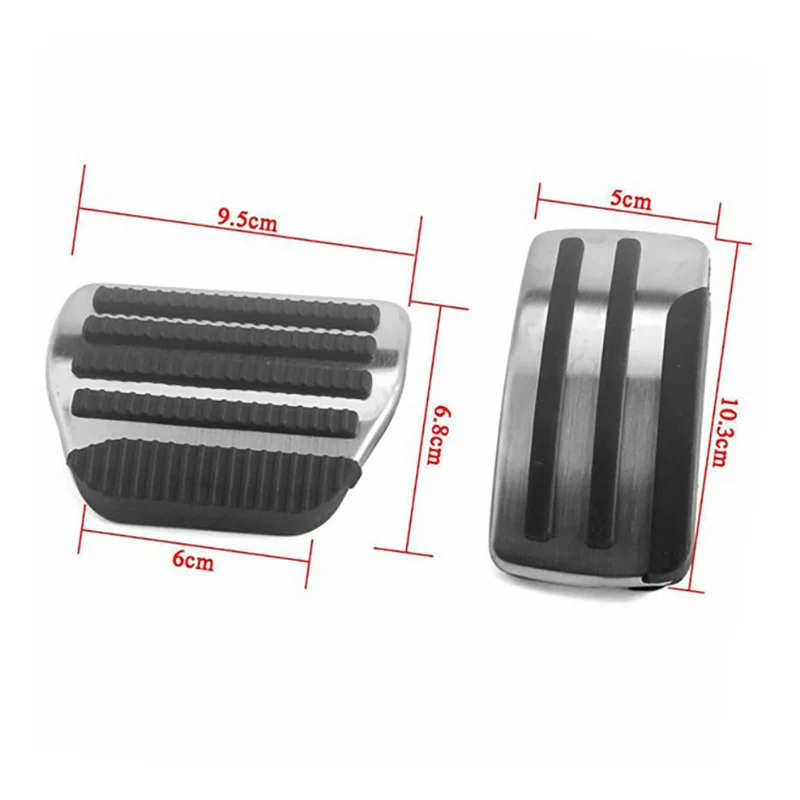 Professional Foot Pedal For Nissan X-Trail T31 Qashqai J10 Teana J32 Accelerator Gas Fuel Brake Pedal Pads Mats Cover Car Stylin