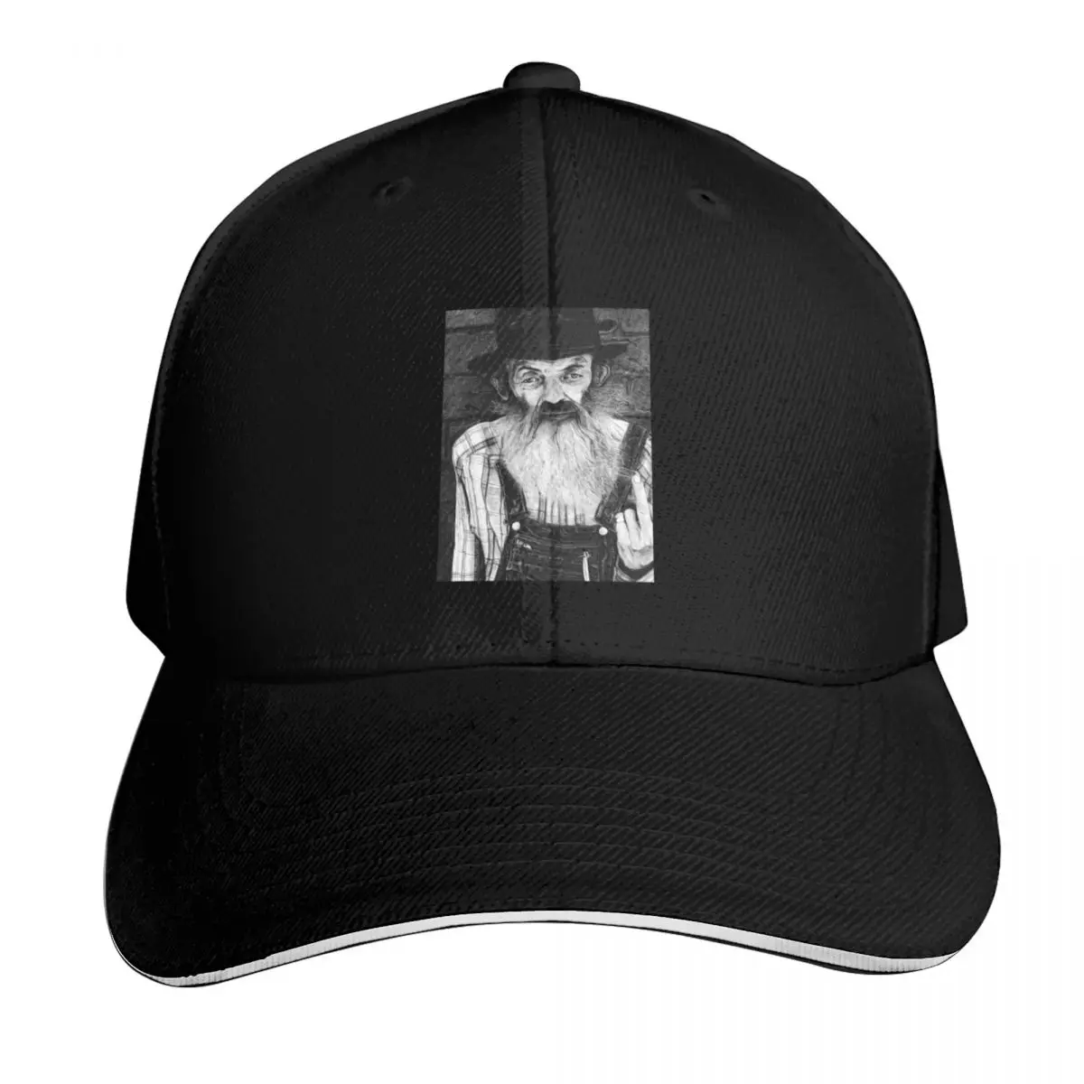 Popcorn Sutton Baseball Cap Low Profile Unstructured Unisex for Men Women Outdoor Golf Running Hiking