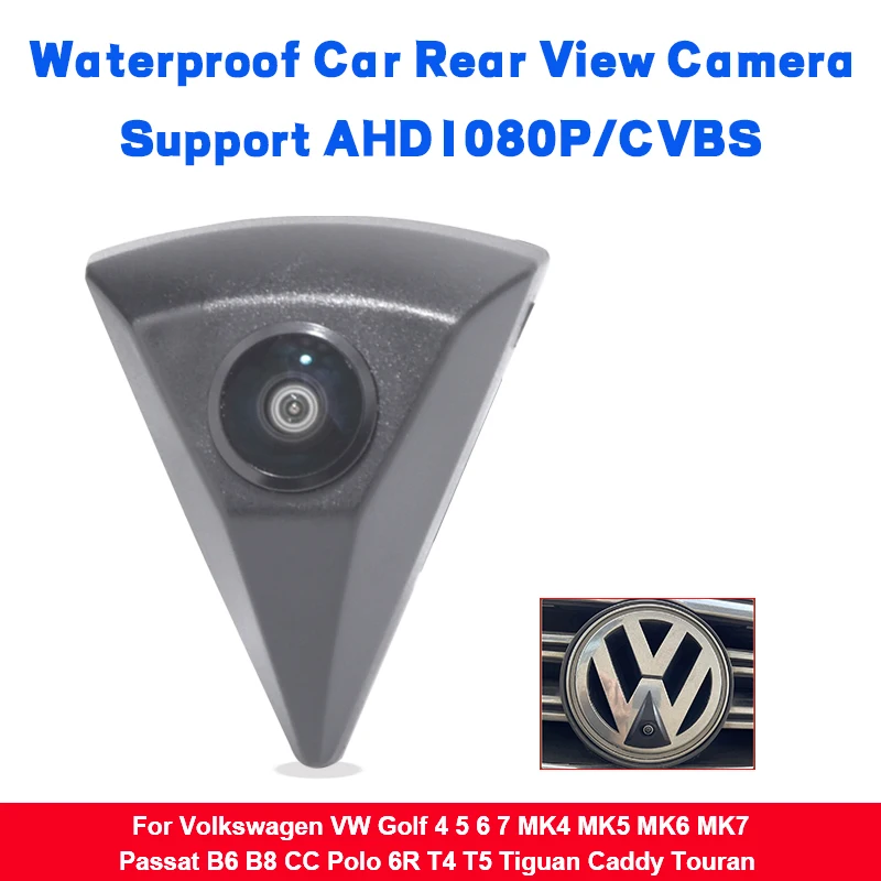 1080P Logo-Frontkamera für Volkswagen VW Golf 4 5 6 7 MK4 MK5 MK6 MK7 Passat B6 B8 CC Polo 6R T4 T5 Tiguan Caddy Touran