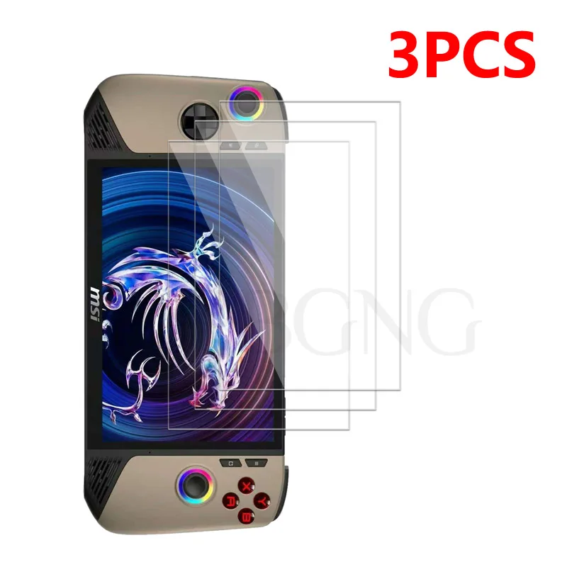1/2/3PCS Protective Tempered Glass for MSI Claw 8 AI+ 2025 Anti-scratch Screen Protective Film for Claw 8 AI+ Glass Accessories