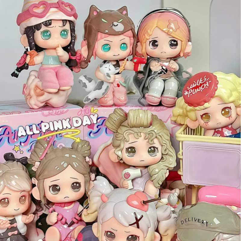 

Genuine In Stock All Pink Day Pink Memorial Day Series Blind Box Oona 2 Generation Kawaii Good Birthday Gifts Toys Customization