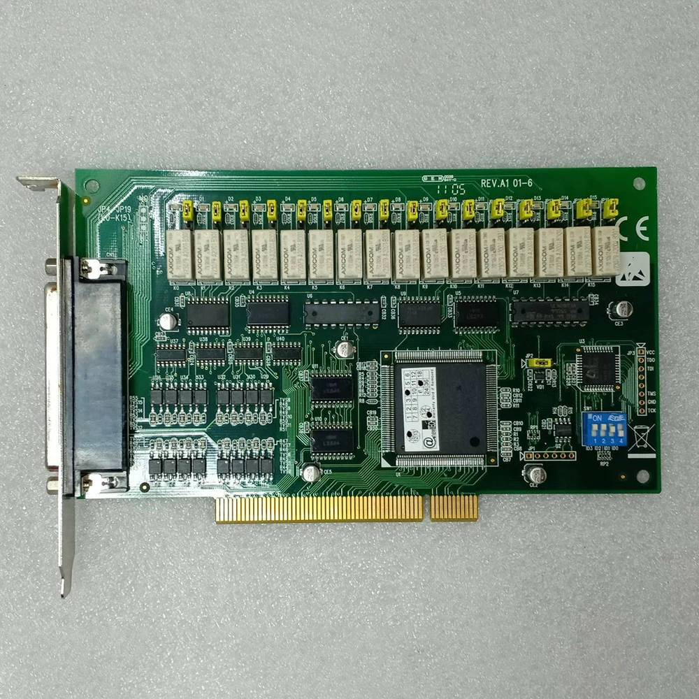 PCI-1762 REV.A1 สําหรับ Advantech การ์ดจับภาพข้อมูล 16 ช่องแยกอินพุตดิจิตอลและ 16 ช่องเอาต์พุตรีเลย์การ์ด