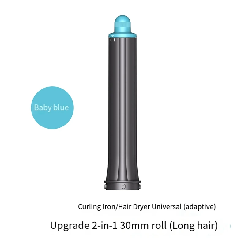 30 مللي متر براميل تجعيد الشعر الطويلة لـ Dyson Airwrap HS01 HS05 Styler مرفق ، براميل الشعر أوتوماتيكية الشباك