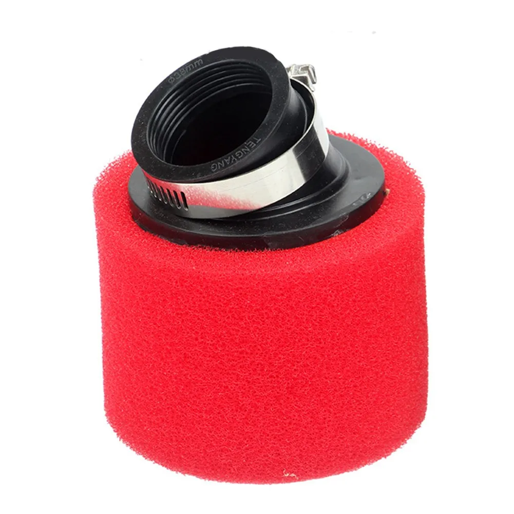 For Mikuni 28mm Air Filter For Molkt 26mm Kart Part Red 45mm Aluminum Carburetor Dirt Bike Straight Two Layers