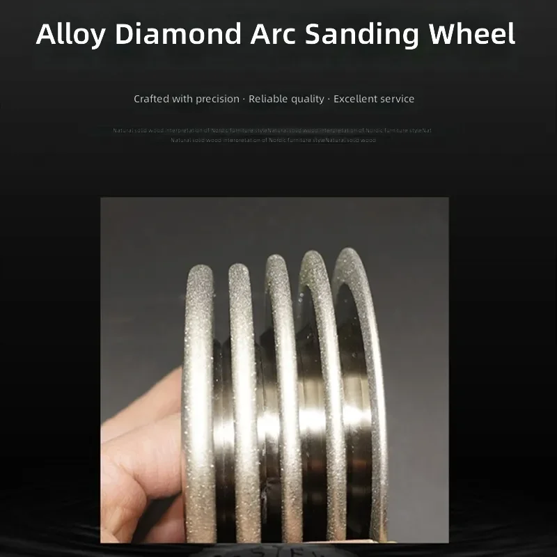 for 14F1 Alloy Arc Round Edge Diamond Grinding Wheel for Tungsten Steel Cermet CBN Milling Cutter Glass Stone