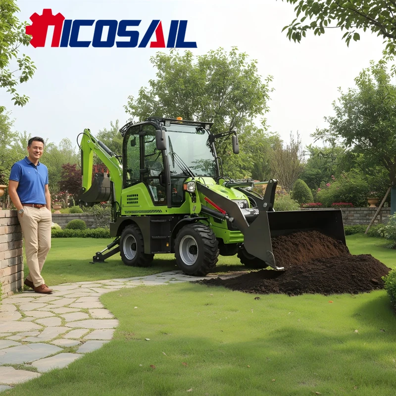 

Профессиональный экскаватор-погрузчик 2 тонны с гидравлическим приводом, двигатель Euro 5, для промышленного использования