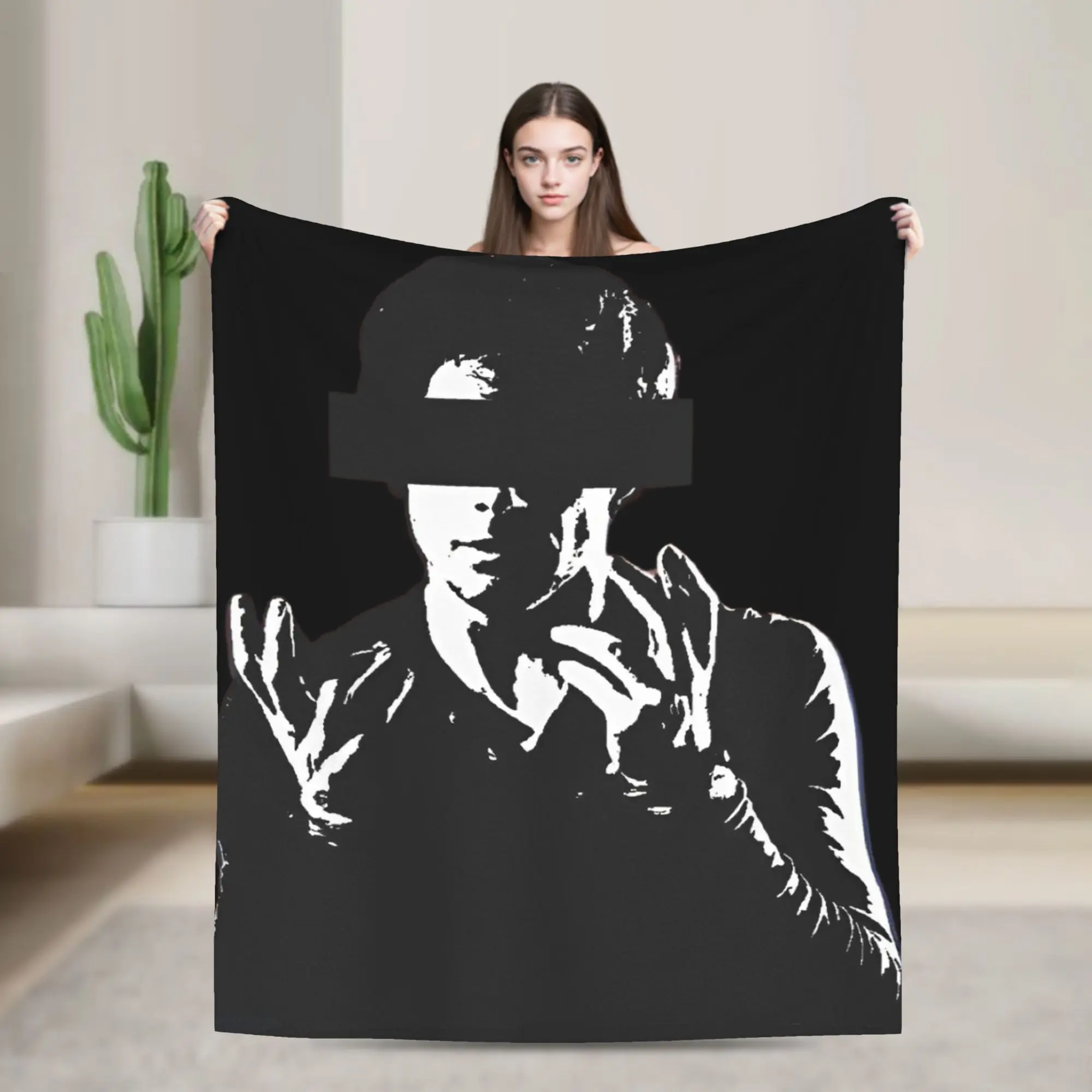 Dexter TV Show Movie Poster  Blanket Flannel Spring Autumn Morgan  Lightweight Thin Throw Blankets for Sofa Car Bedding Throws