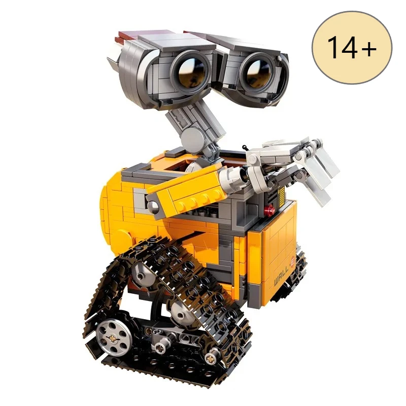 جديد 687 قطعة مجموعة مكعبات البناء Wall-E MOC Idea نموذج الفيلم الكلاسيكي التقني بنة تجميع لعبة أطفال هدية #5