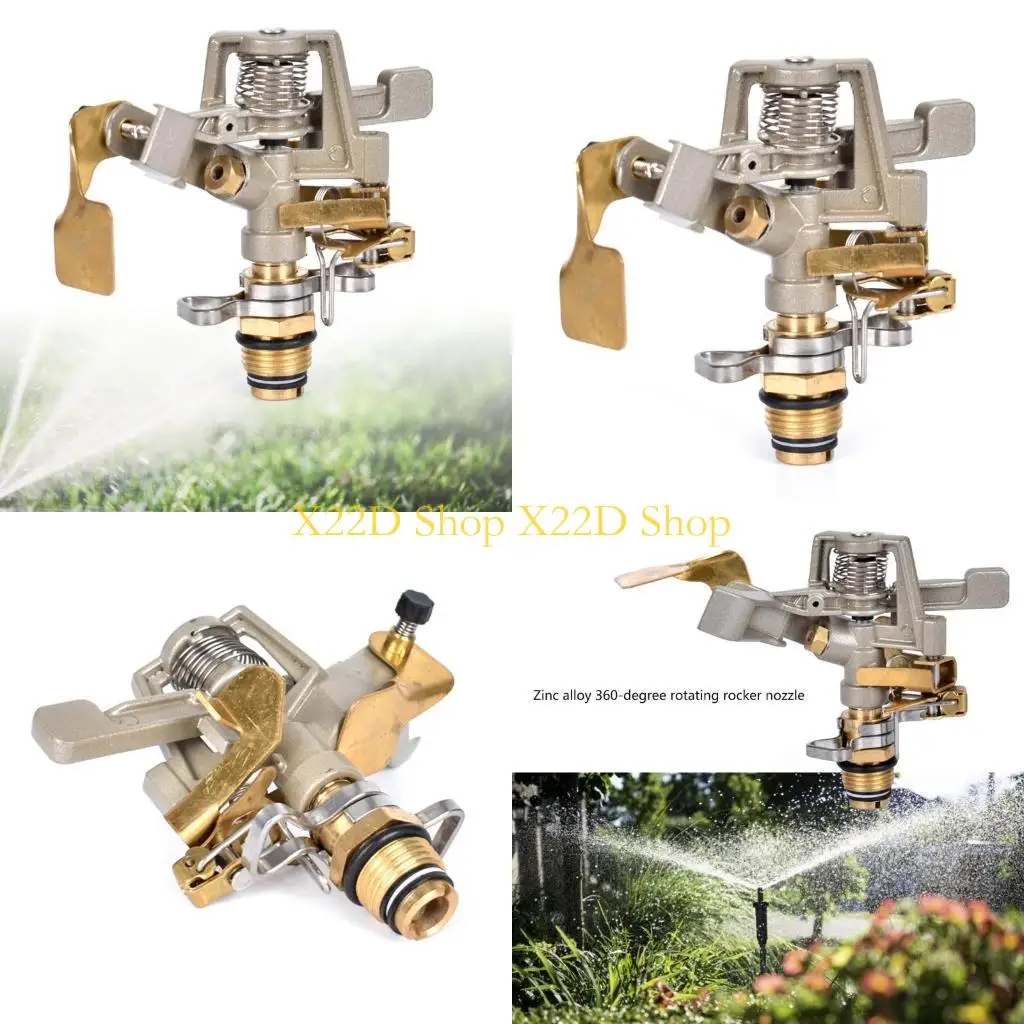 

X22D Sprinkler for Lawns Water Sprinkler for Lawns Hose Sprinkler Metal Pulsating