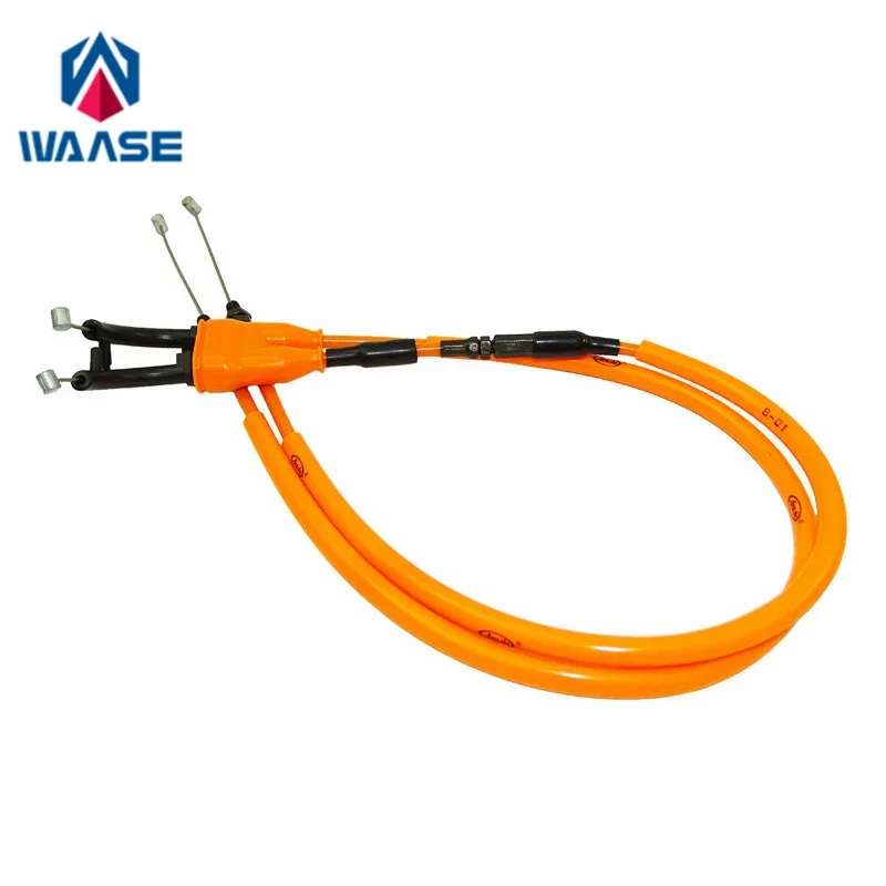 waase For Yamaha YZF R6 2006 2007 2008 2009 2010 2011 2012 2013 2014 2015 2016 1 Pair Throttle Cable Steel Wire