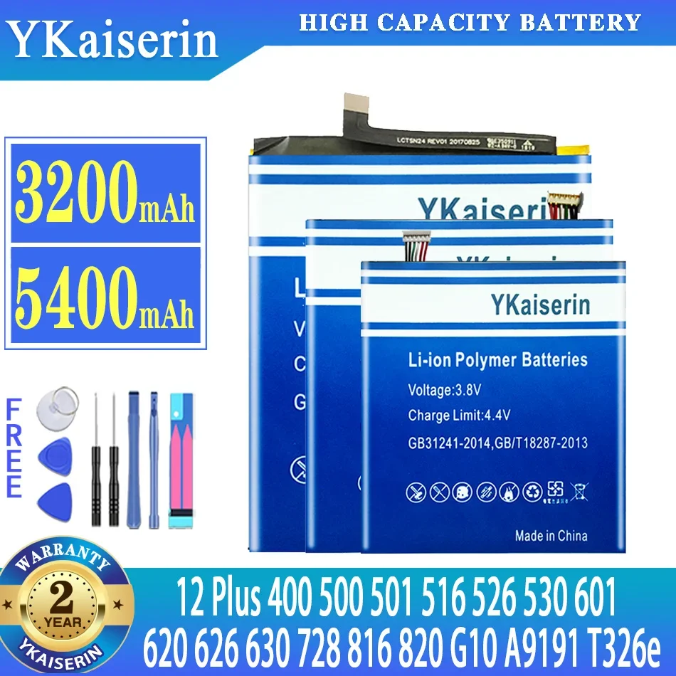 Аккумулятор ykaisin для HTC Desire 400 500 501 516 526 530 601 620 626 630 728 816 820 G10 A9191 T326e 12 plus 12 plus